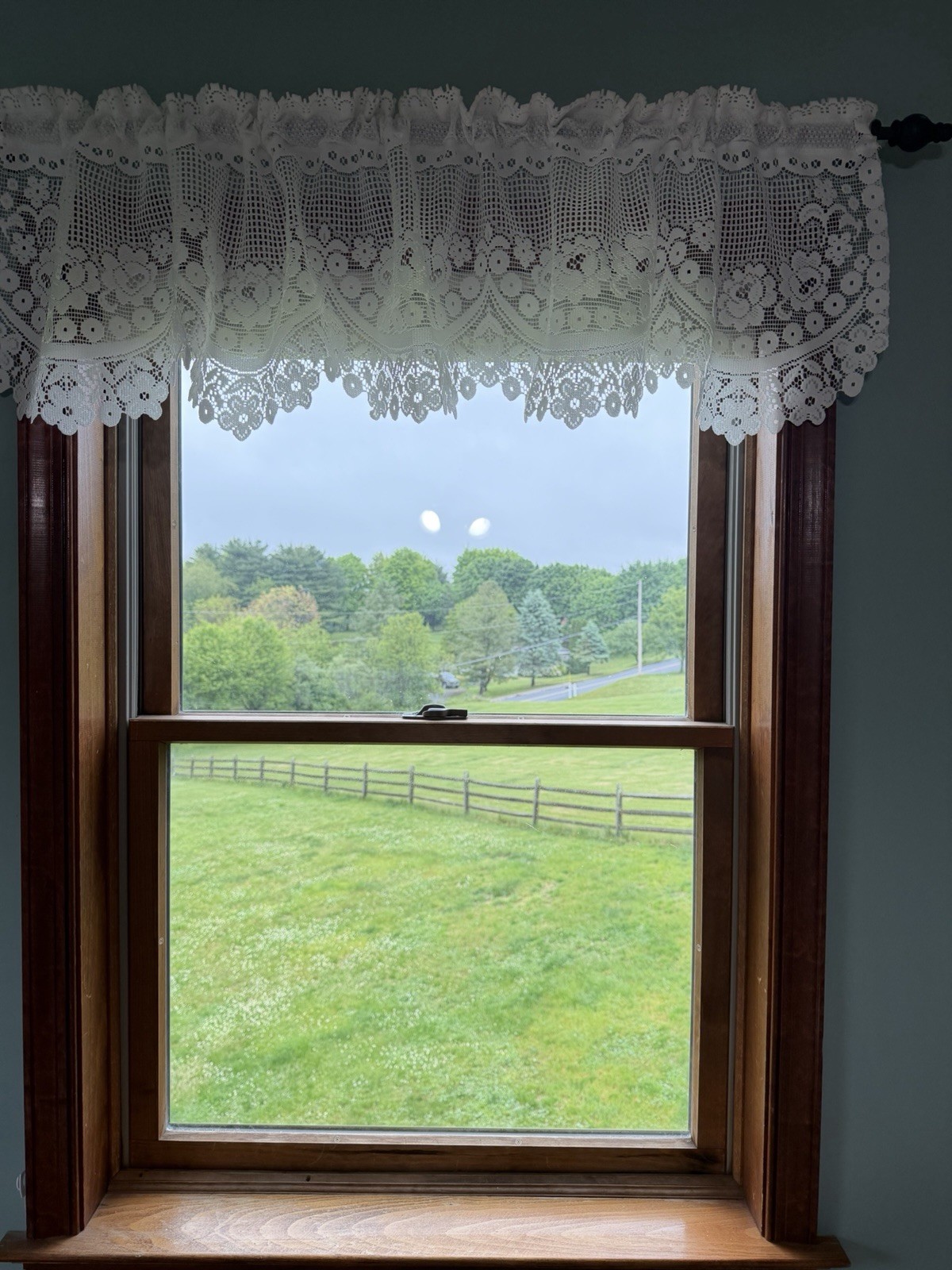 Heritage Lace Off White Valance 60” X 16” New American Beauty Insert Valance New