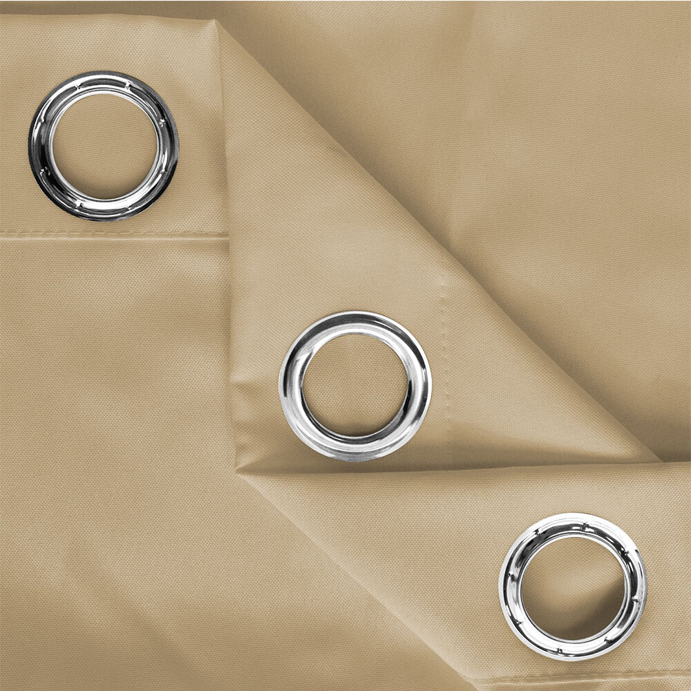 Waterproof Outdoor Blackout Curtains for Patio Thick Privacy Thermal Drapes