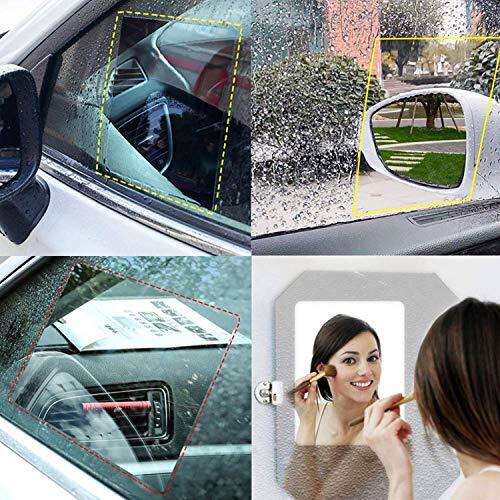 12Pcs Car Rearview Mirror Film Anti Fog Anti Glare Anti Scratch Anti Mis Rain…