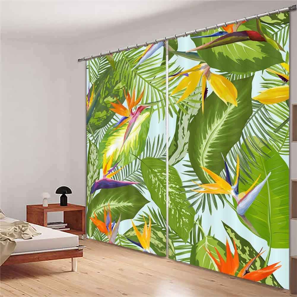 Bitter Instant Specimen 3D Blockout Photo Print Curtain Fabric Curtains Window
