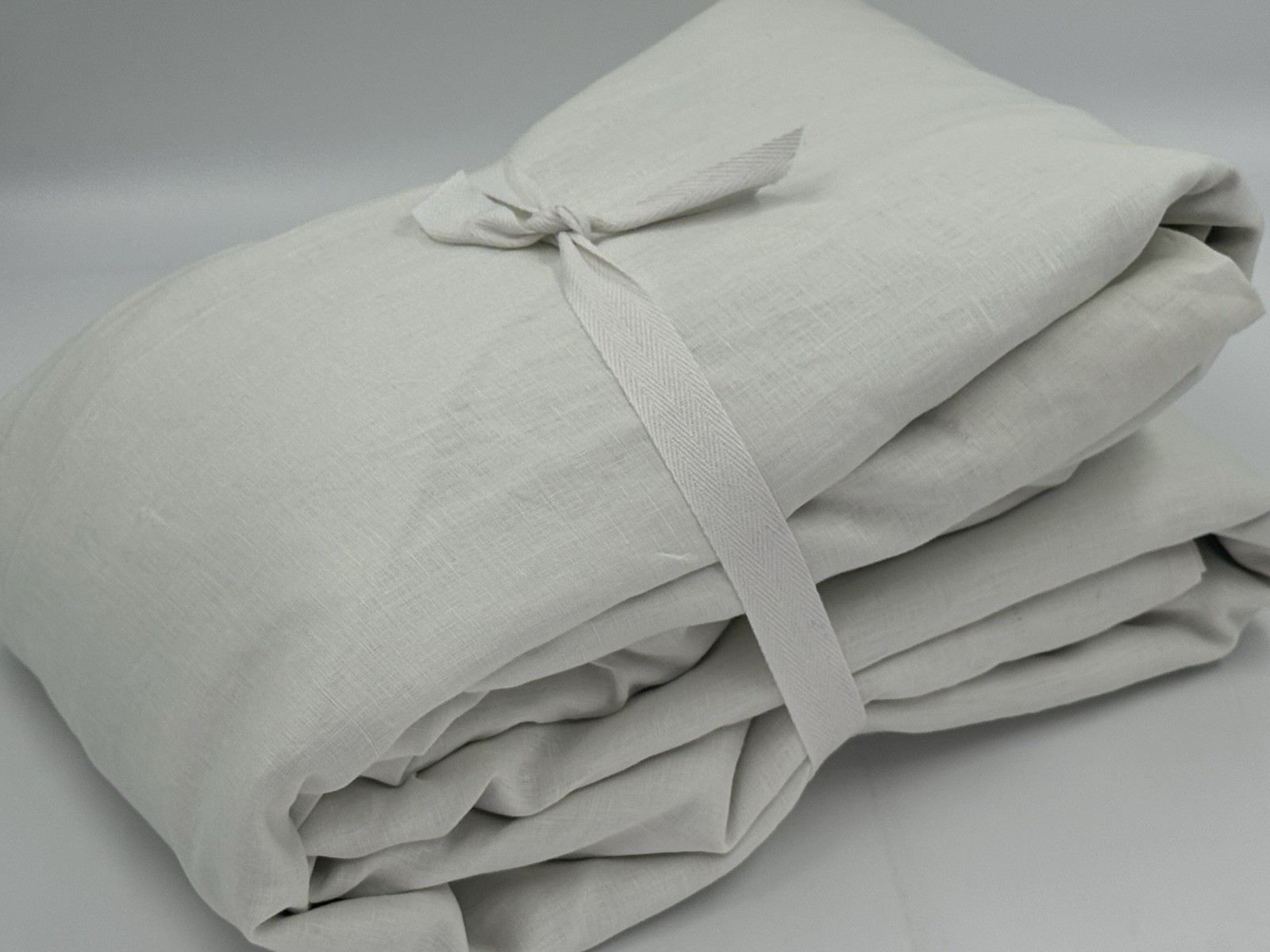 New Pottery Barn 100 x 96, Belgian Flax Linen BLACKOUT Curtain, Ivory
