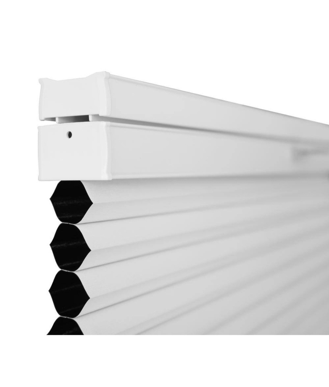 Shadow White Cordless Blackout Cellular Shades 23″ x 48″ Easy Install