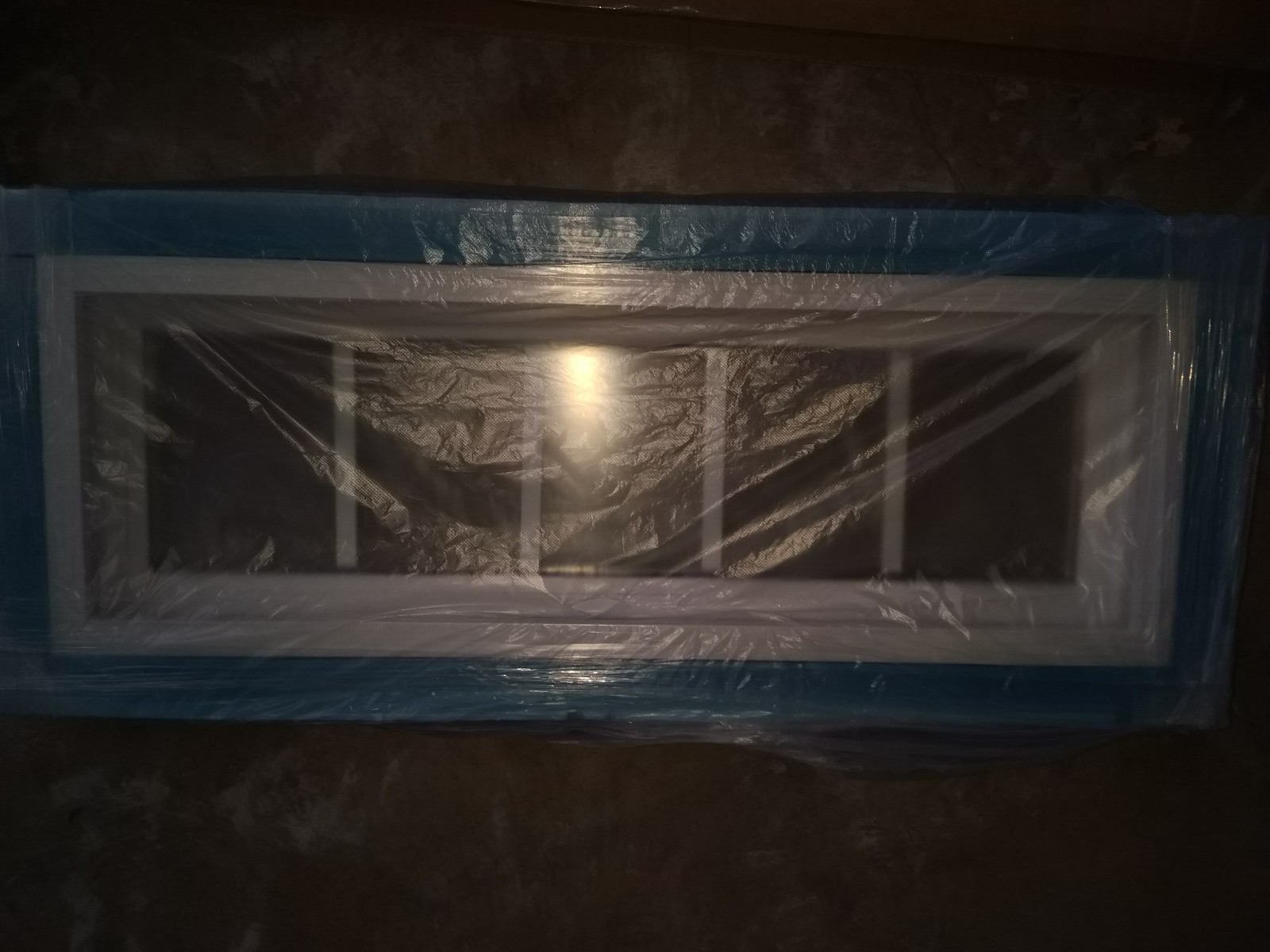 Vinyl Transom Household Window, 10″ x 29
