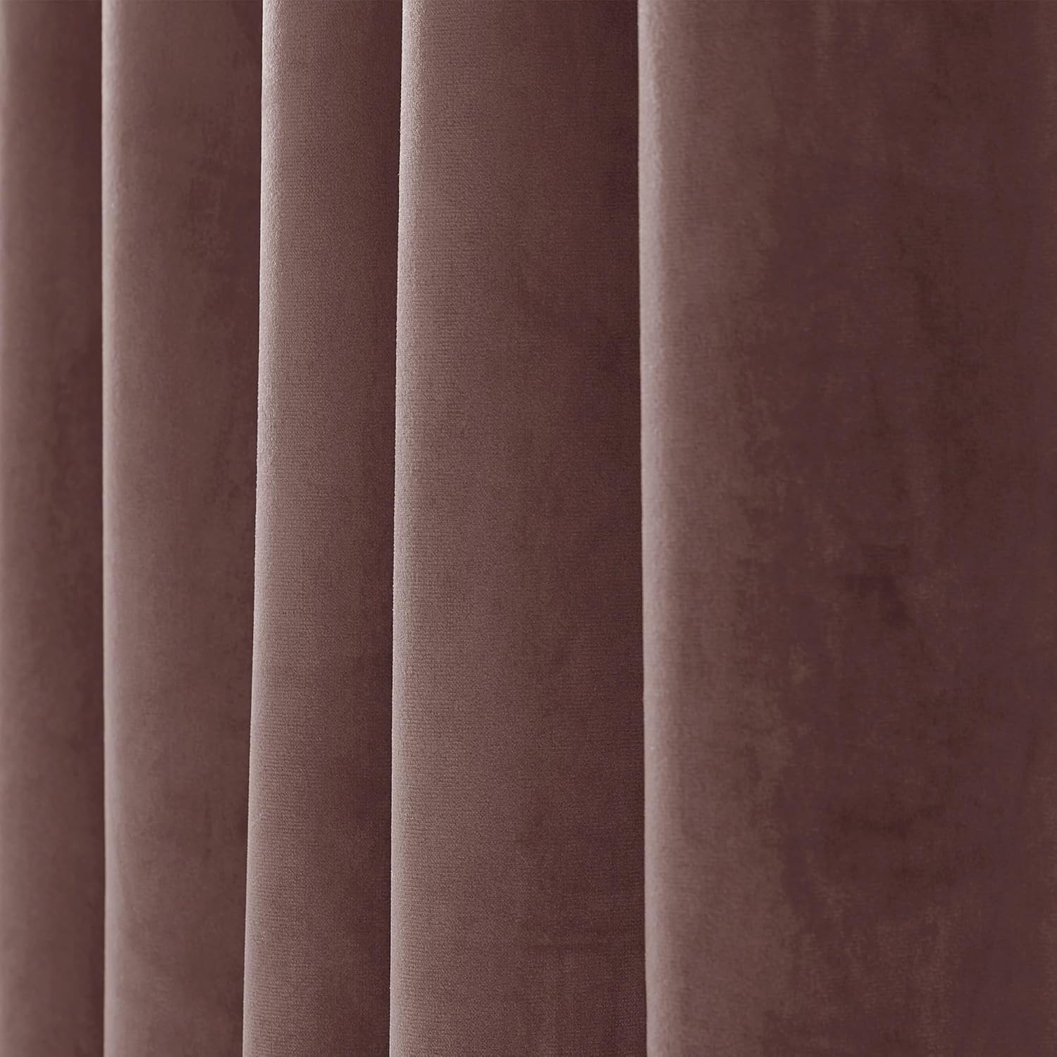 Velvet Curtains 84 Inch for Living Room – Soundproof Classic Solid Curtains for