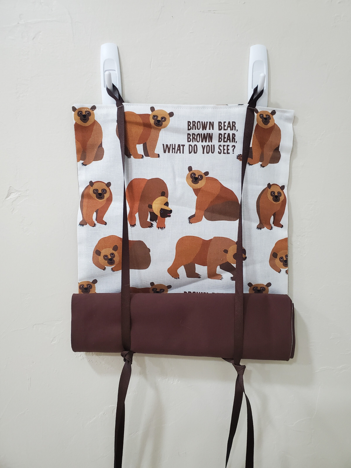 Classroom Door Security Curtain Brown Bear Brown Bear 10 x 35 Eric Carle Book