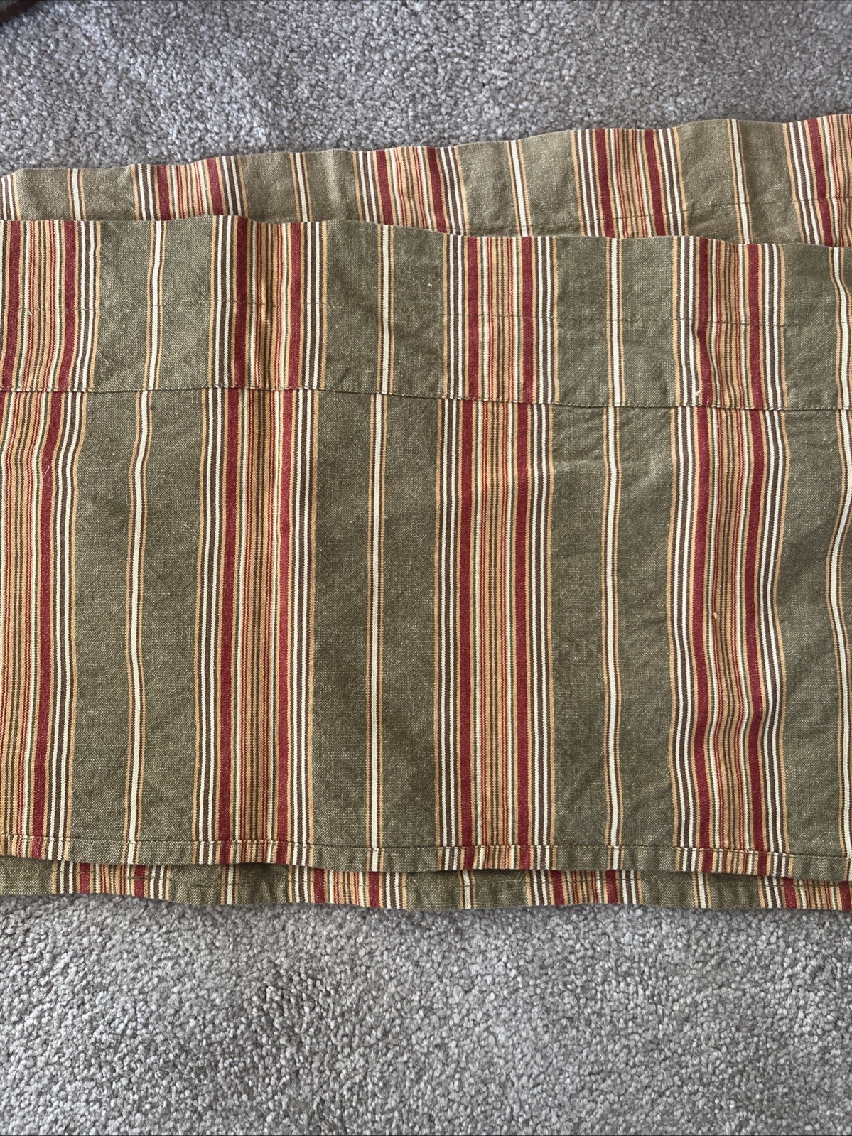 Park Designs Farmhouse Primitive Set Of Two Valances 67×12” Country Cottage