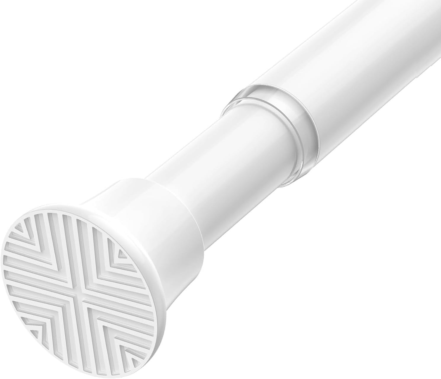 32–72 Inch Spring Tension Curtain Rod, Adjustable Tension Rod No Drilling, Rust-