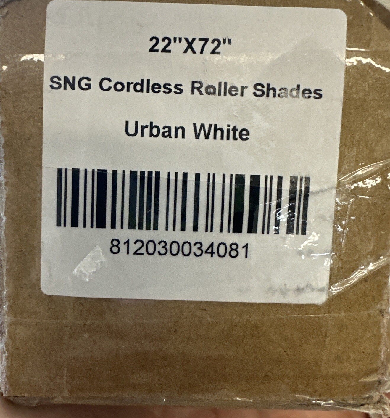 CHICOLOGY Roller Shades , Cordless Blinds , Window Shades for Home 22”x72”