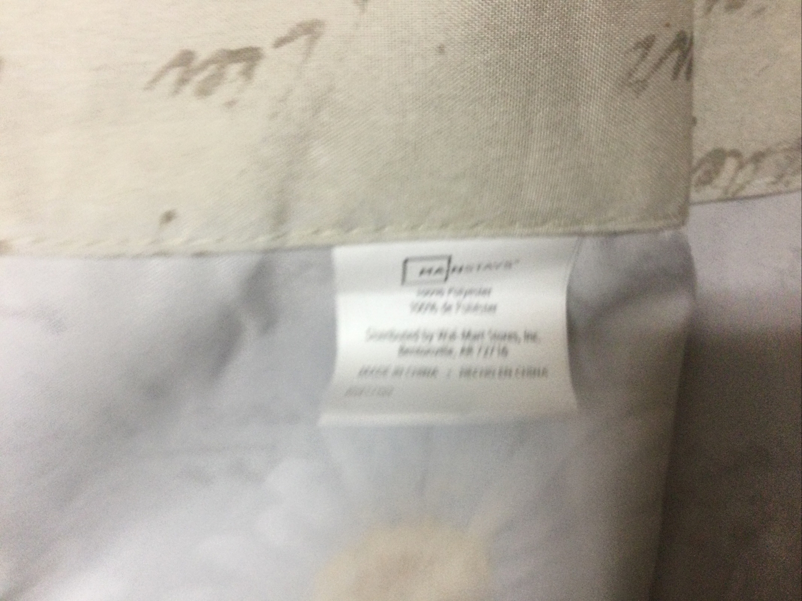VALANCE DAISIES TEAL TAN YELLOW WHITE FLOWERS 100% POLYESTER 14″ X 57 COUNTRY