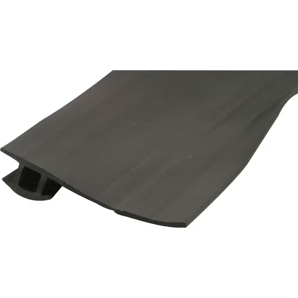 7/8 In. to 1-3/8 In. X 7 Ft. Black Vinyl Bug Seal