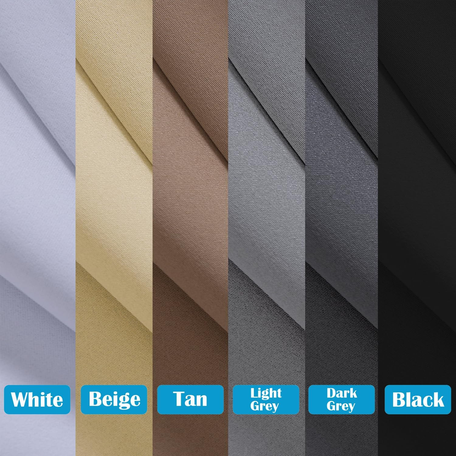 Room Divider Multi-Scenario Blackout Curtains – Noise Reducing Thermal Insulated