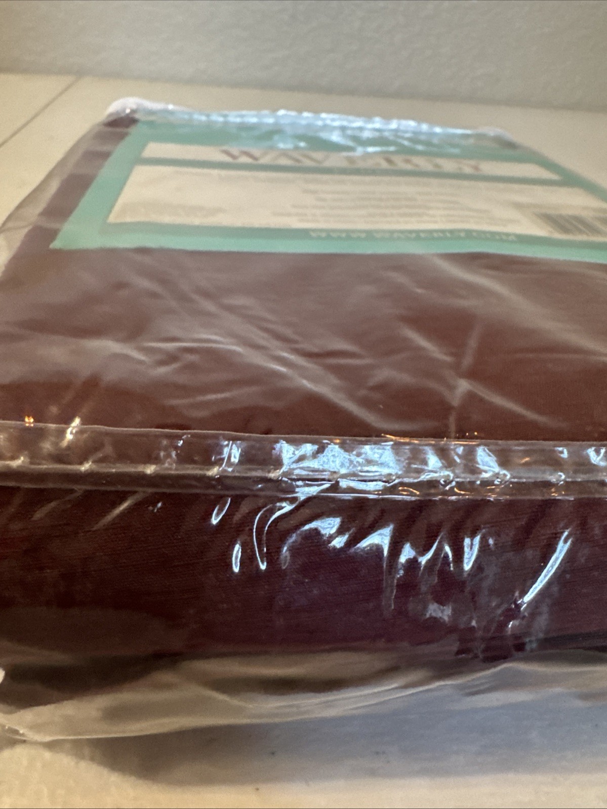 Waverly Panel One Pinch Pleat Panel 25in x 84in Serendipity Cabernet Color 25×84