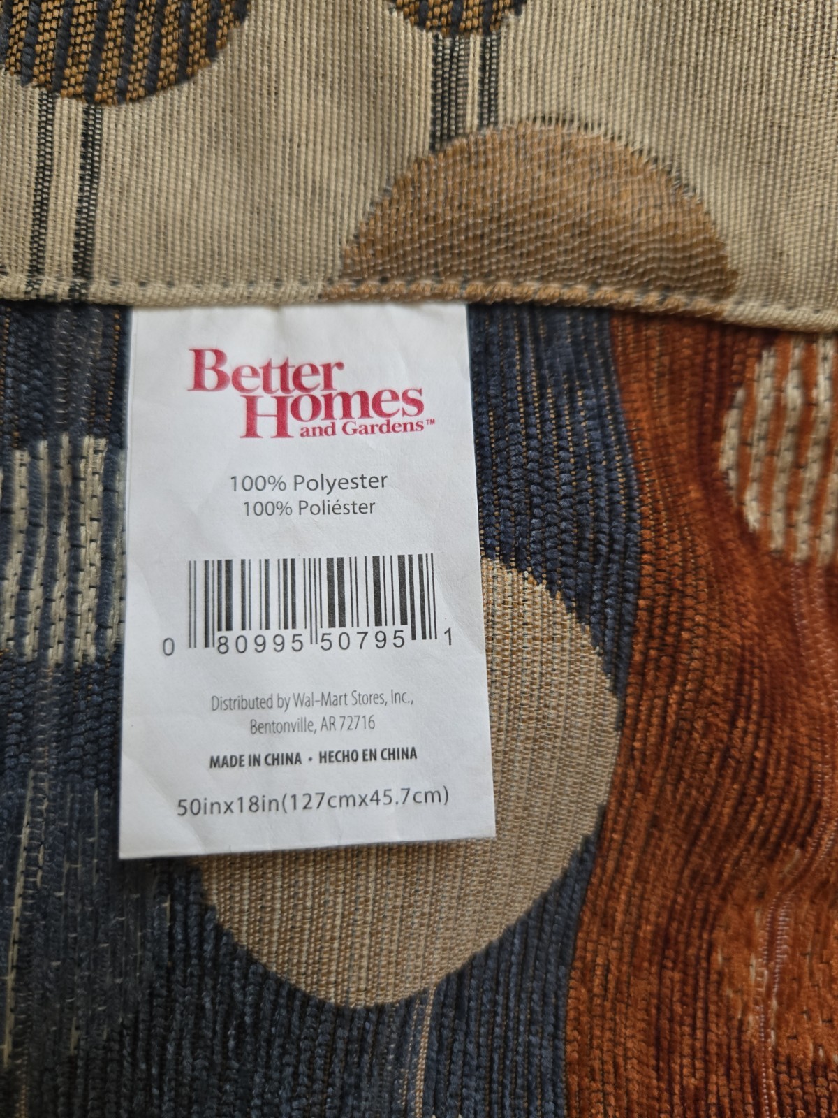 Qty Of 3 Valences Size 18 X 50. From A Non Smoking House.