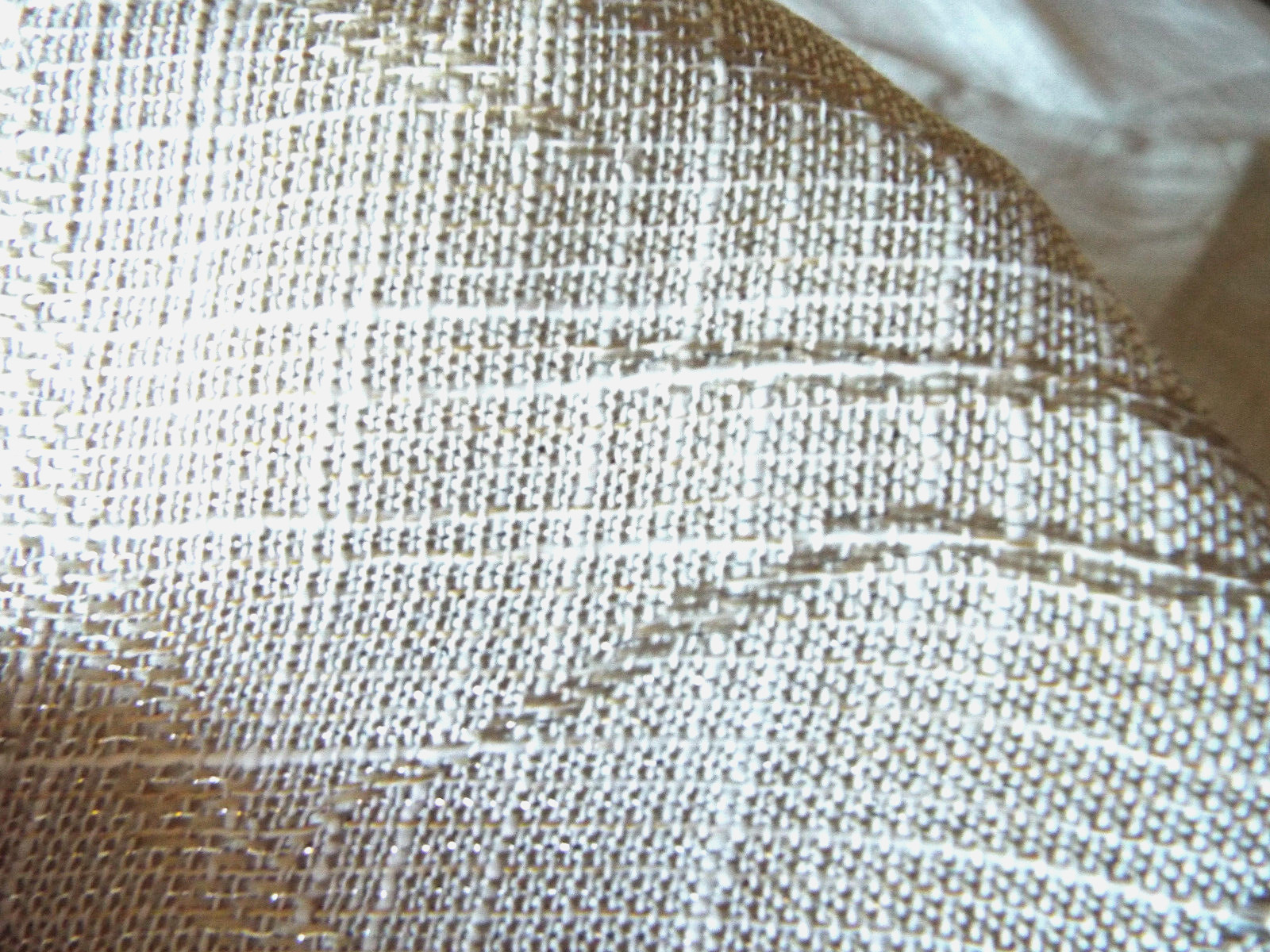 2 PANELS Home Maison Grayish Silver Beige Curtains Branch Design Pole Top 37×82