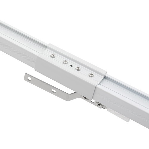Motorized Curtain Track Electric Curtain Track DIY White With Remote Control NEW