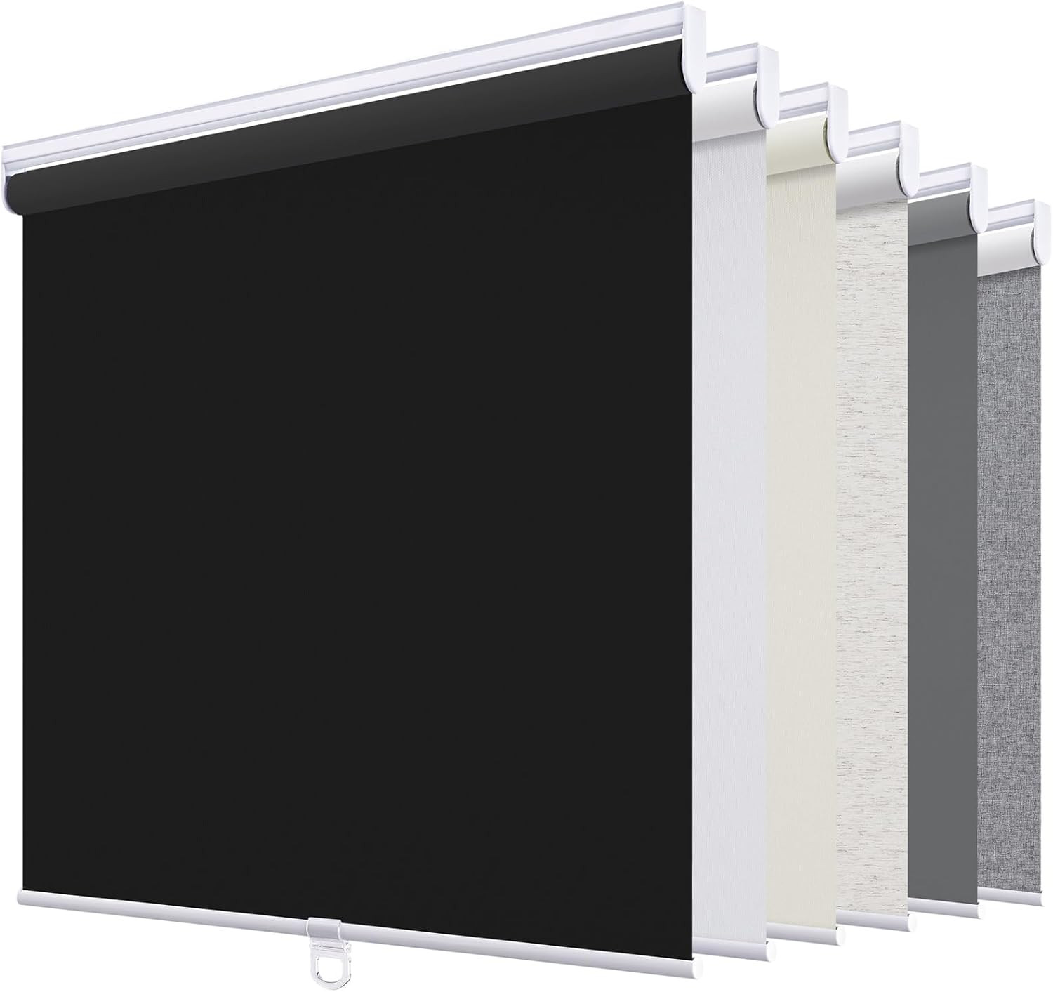 Cordless Blackout Roller Shades 71″W x 72″H – Easy Install Thermal Blinds