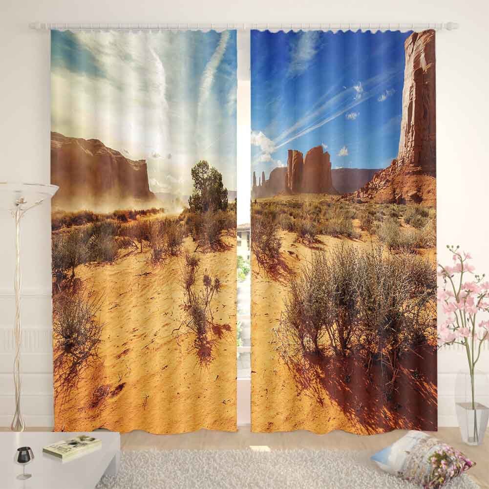 Printing Apparatus Sky 3D Curtain Blockout Photo Printing Curtains Drape Fabric