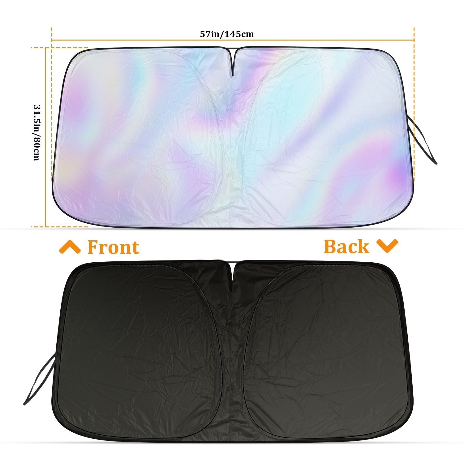 Foldable Car Windshield Sun Shade Visor Auto Front Window UV Block Shield Cover