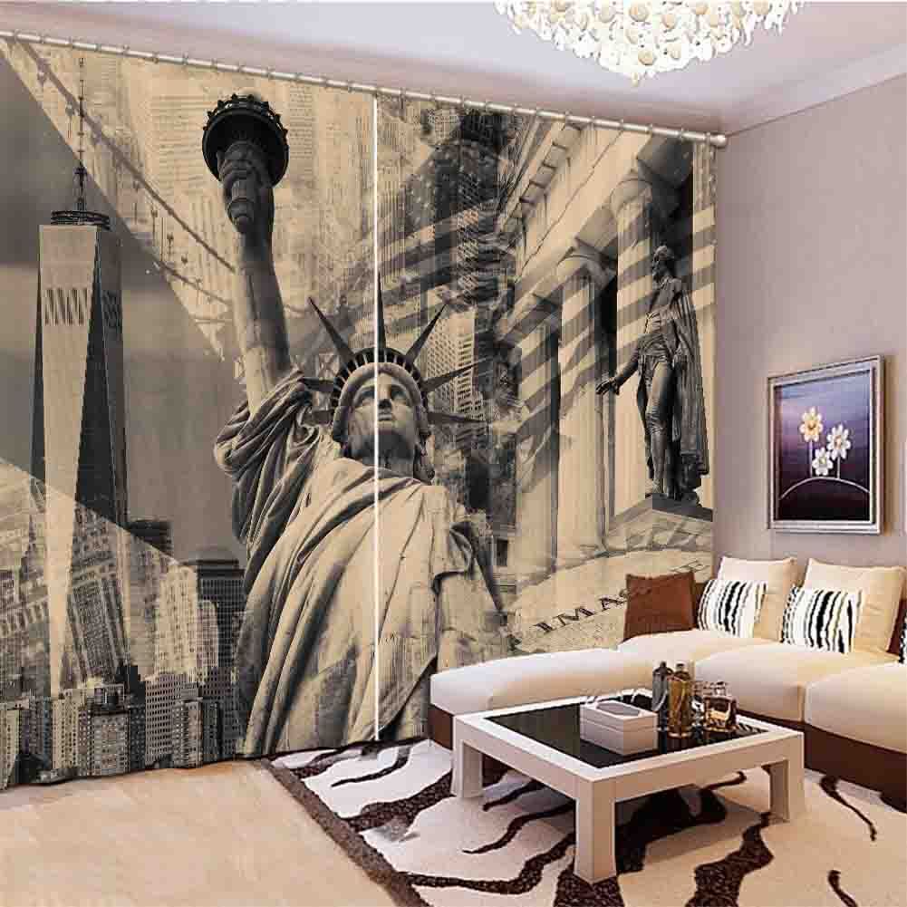 Scenery Arrival Sky 3D Curtain Blockout Photo Printing Curtains Drape Fabric