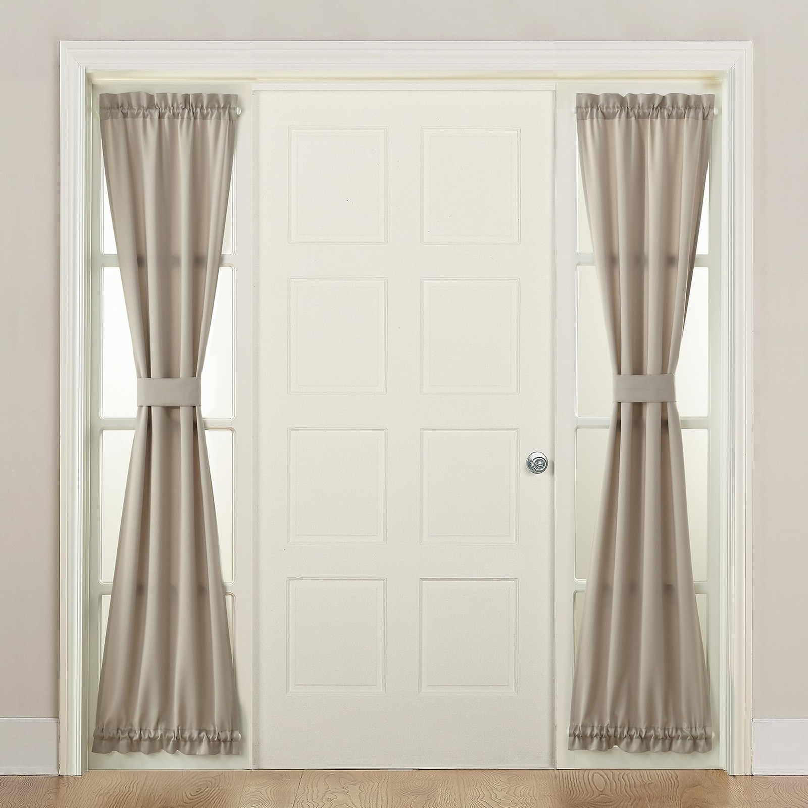 Barrow Energy Efficient Rod Pocket Door Sidelight Curtain Panel 26 X 72