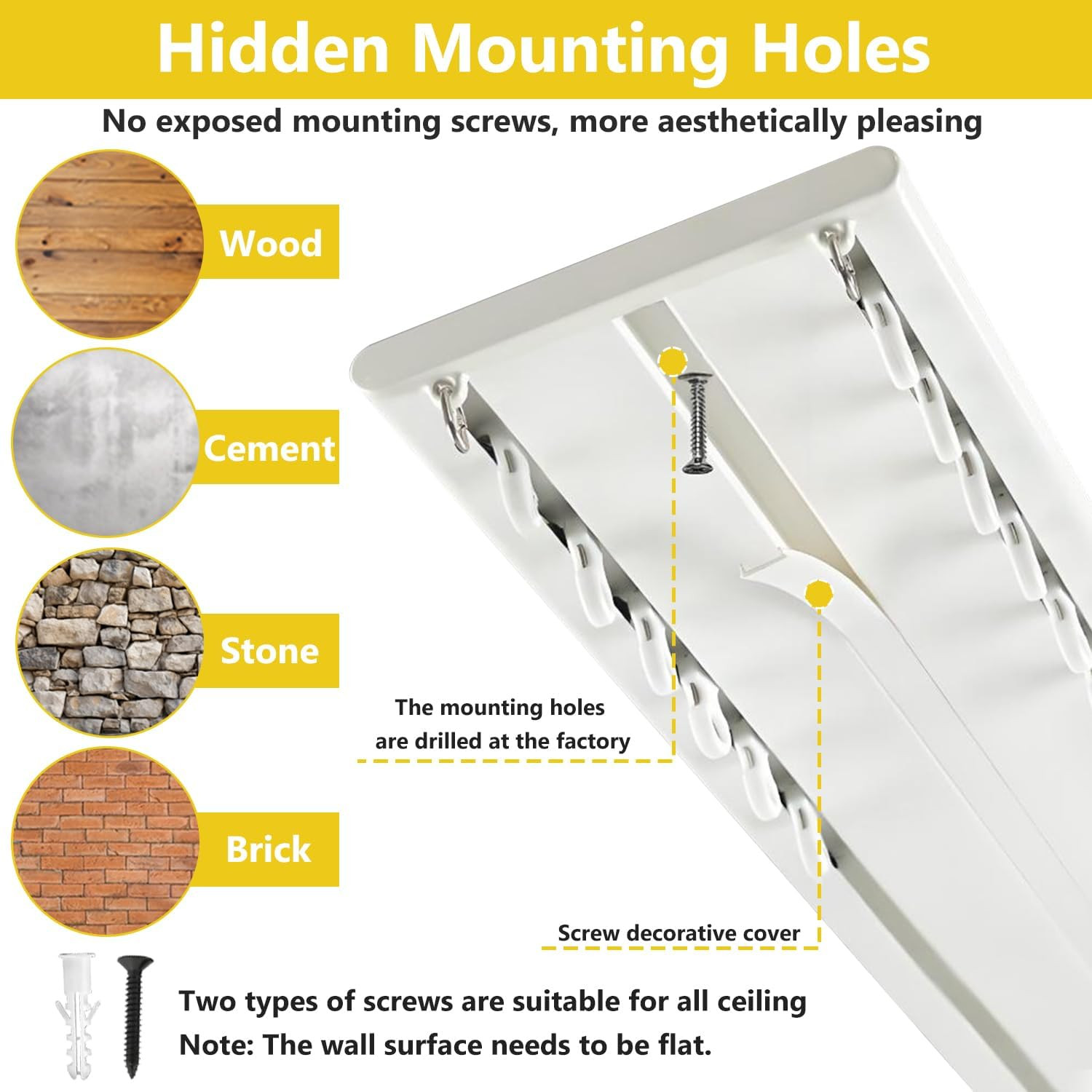 Double Row Curtain Track, Silent Aluminum Alloy Ceiling Curtain Track System, He
