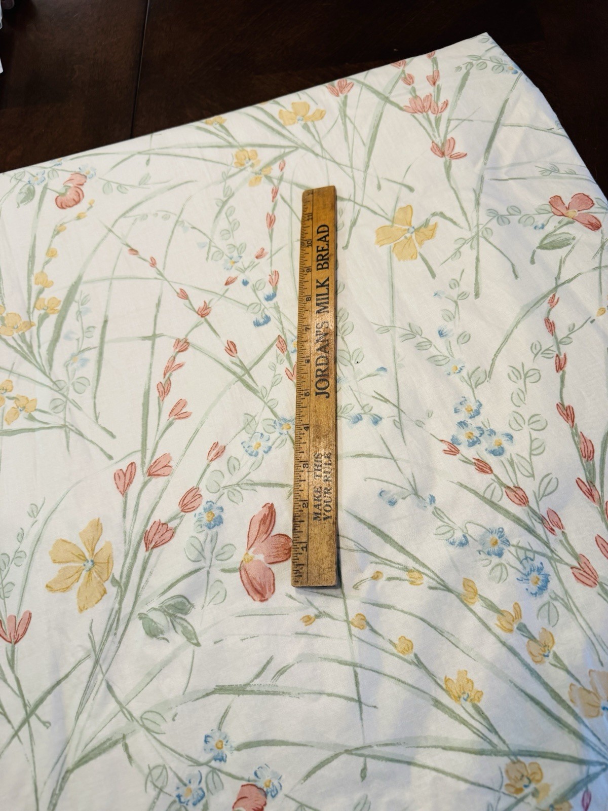 2 ~ Custom Polished Cotton Wildflowers Curtain Panels Rod Pocket Lined 75×84″ EA