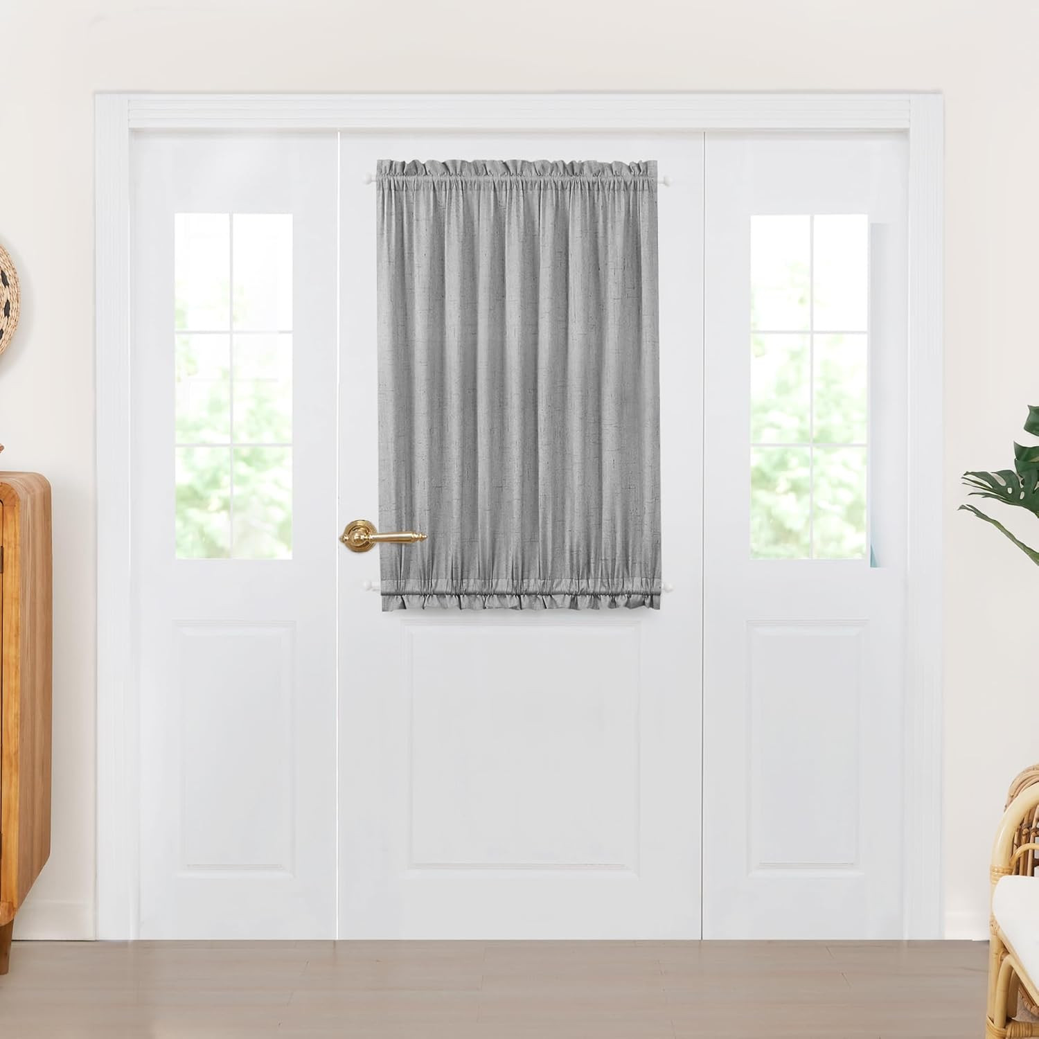 Deconovo Room Darkening Door Curtain, Thermal Insulated Privacy Panel for Glass
