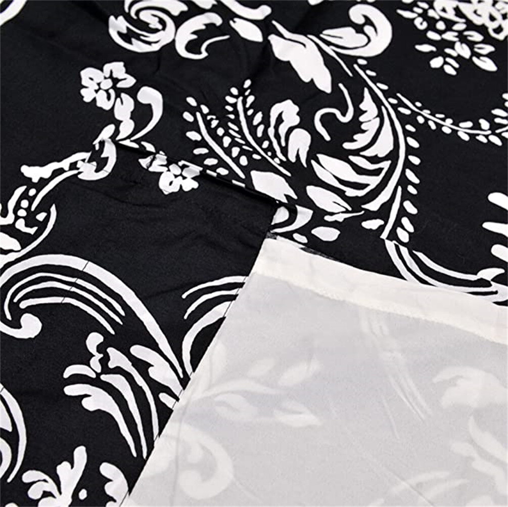 La Boheme Printed Curtains Vintage Floral Boho Window Drapes 2 Panels Set 2Sizes