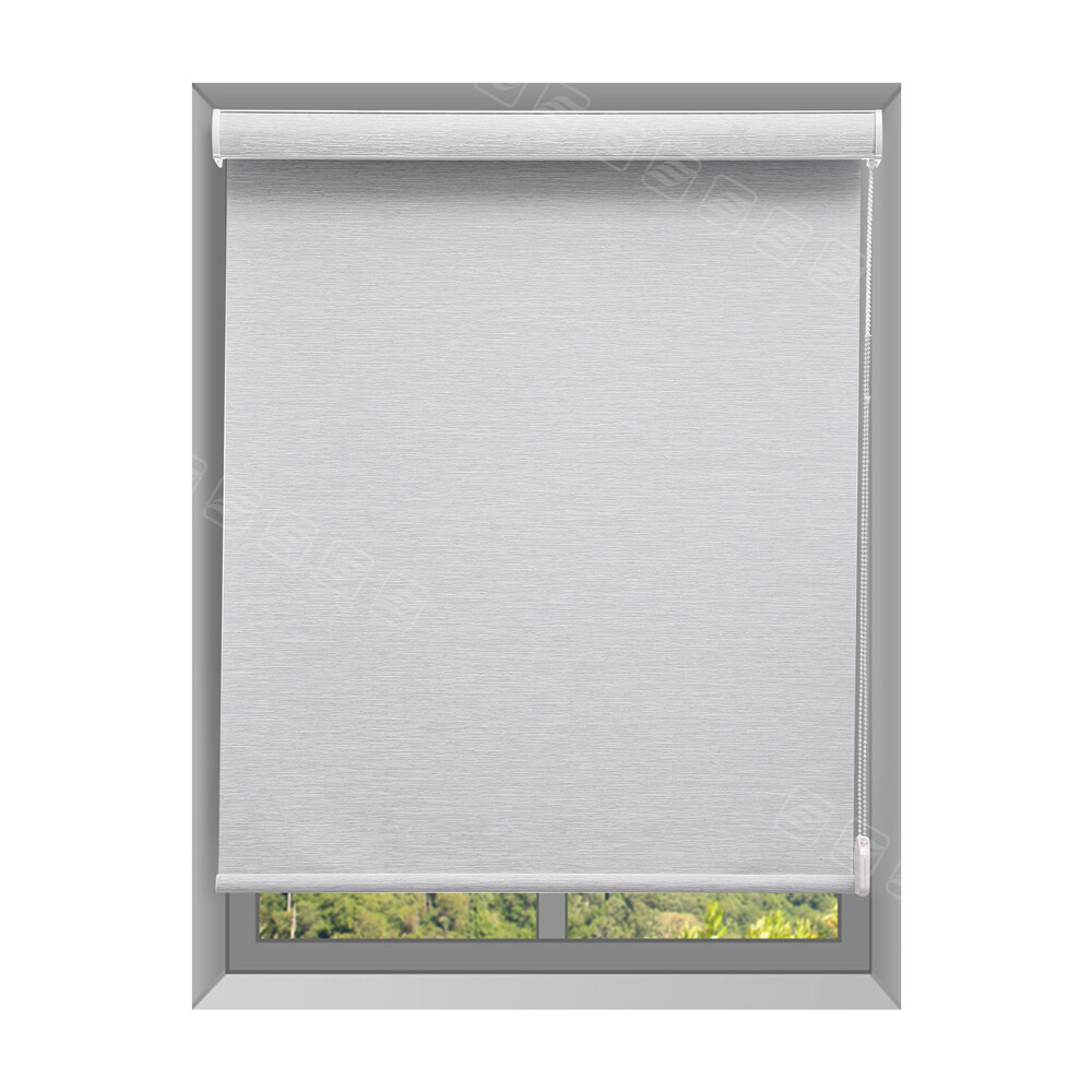CUSTOM CUT Waterproof Window Blinds Roller Shades Corded Blackout Blind