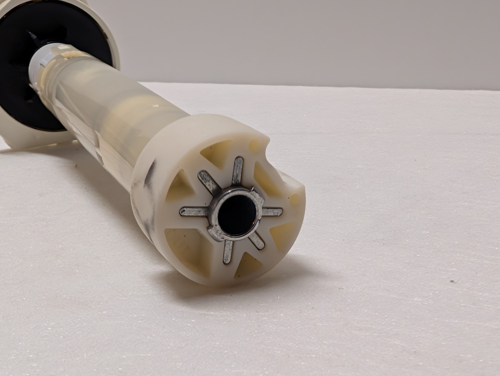 Hunter Douglas HD PowerView Gen1 Silhouette A Deux REAR ROLLER SHADE Motor 1