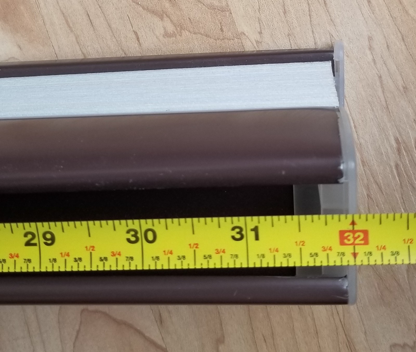 Core Comfort Cordless Blackout Cellular Shade 32 X 58 Inches Expresso Brown