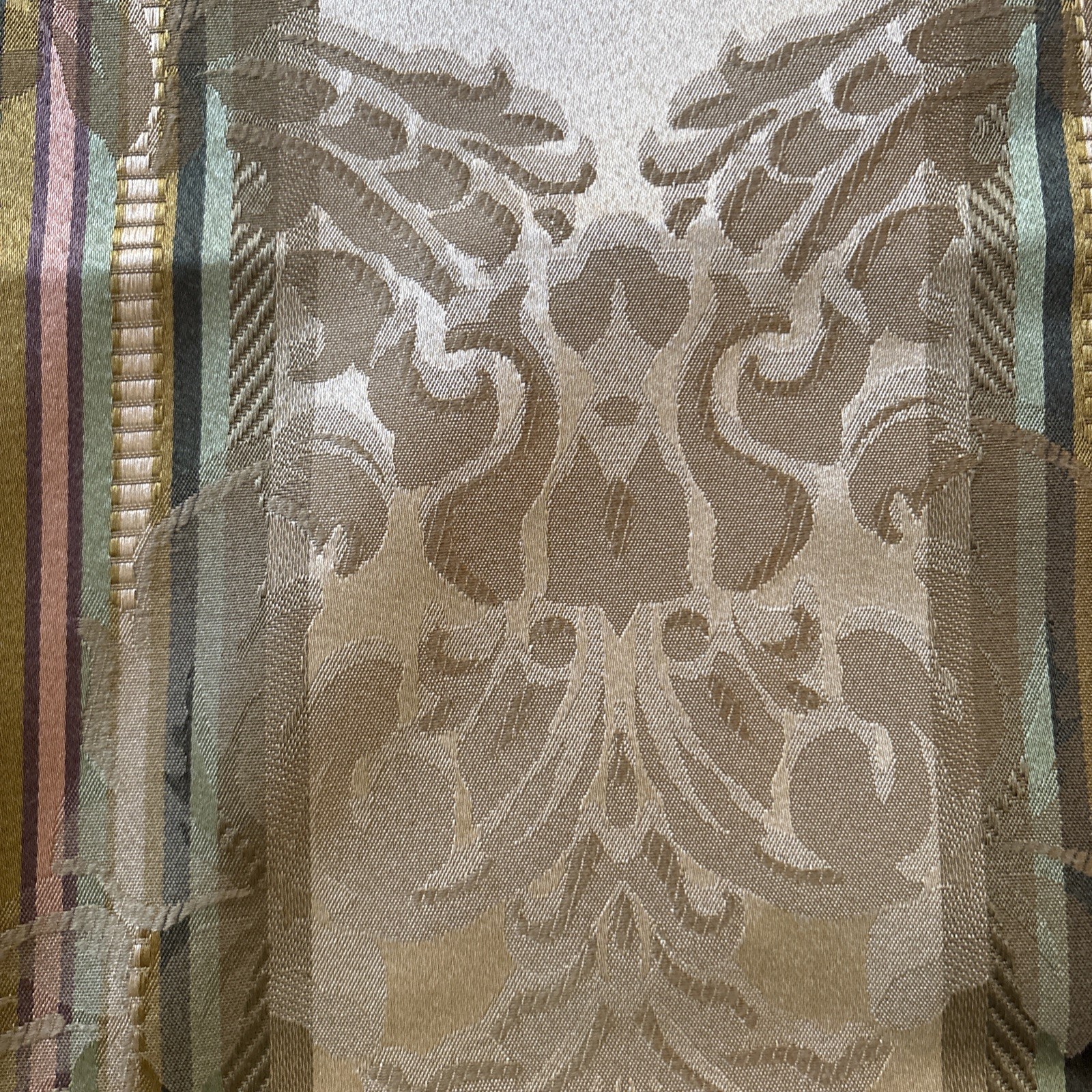 2 Croscill Dover Manor Dunhill Townhouse Curtain Panels lined 84″x48″