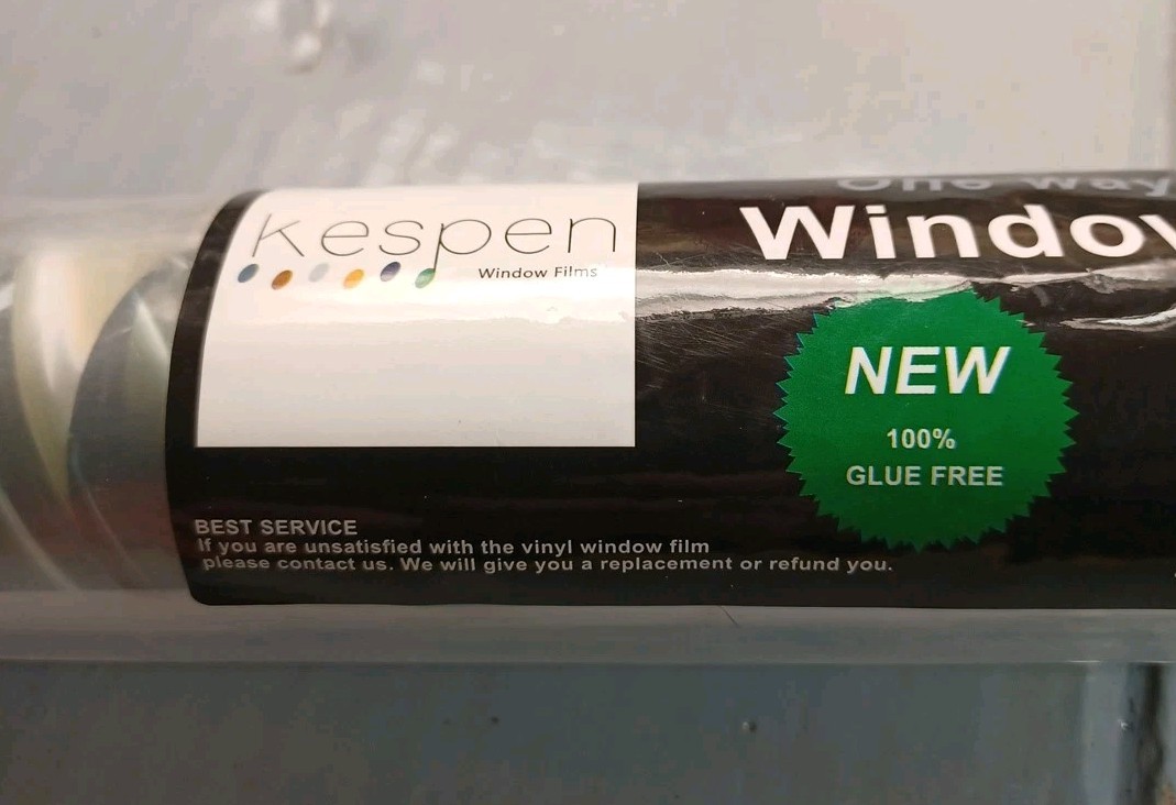 Kespen Window Film One Way Mirror Home/Office Black/Silver 29.5in x 13.1ft/157in