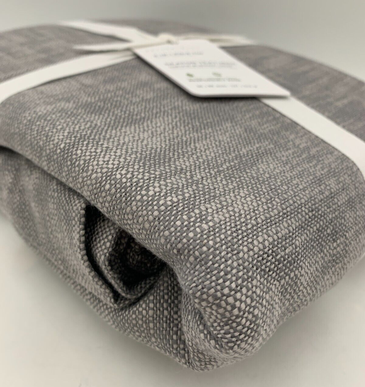 Pottery Barn Seaton Textured Blackout Curtain Drape 50x 84″ Flagstone #8714