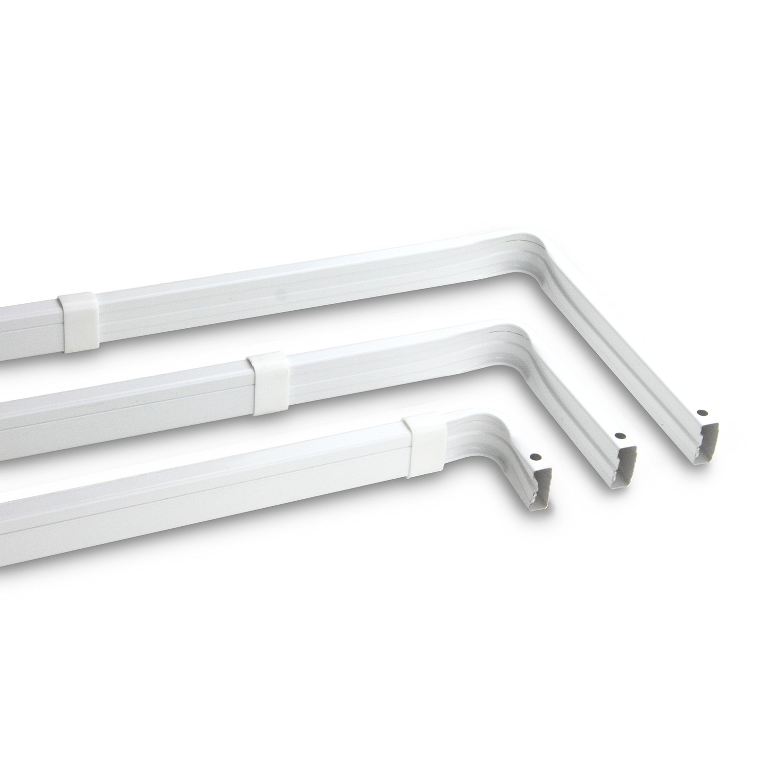 Rod Desyne Lockseam Triple Curtain Rod 28-48 Inch Amn-Kls1528-T