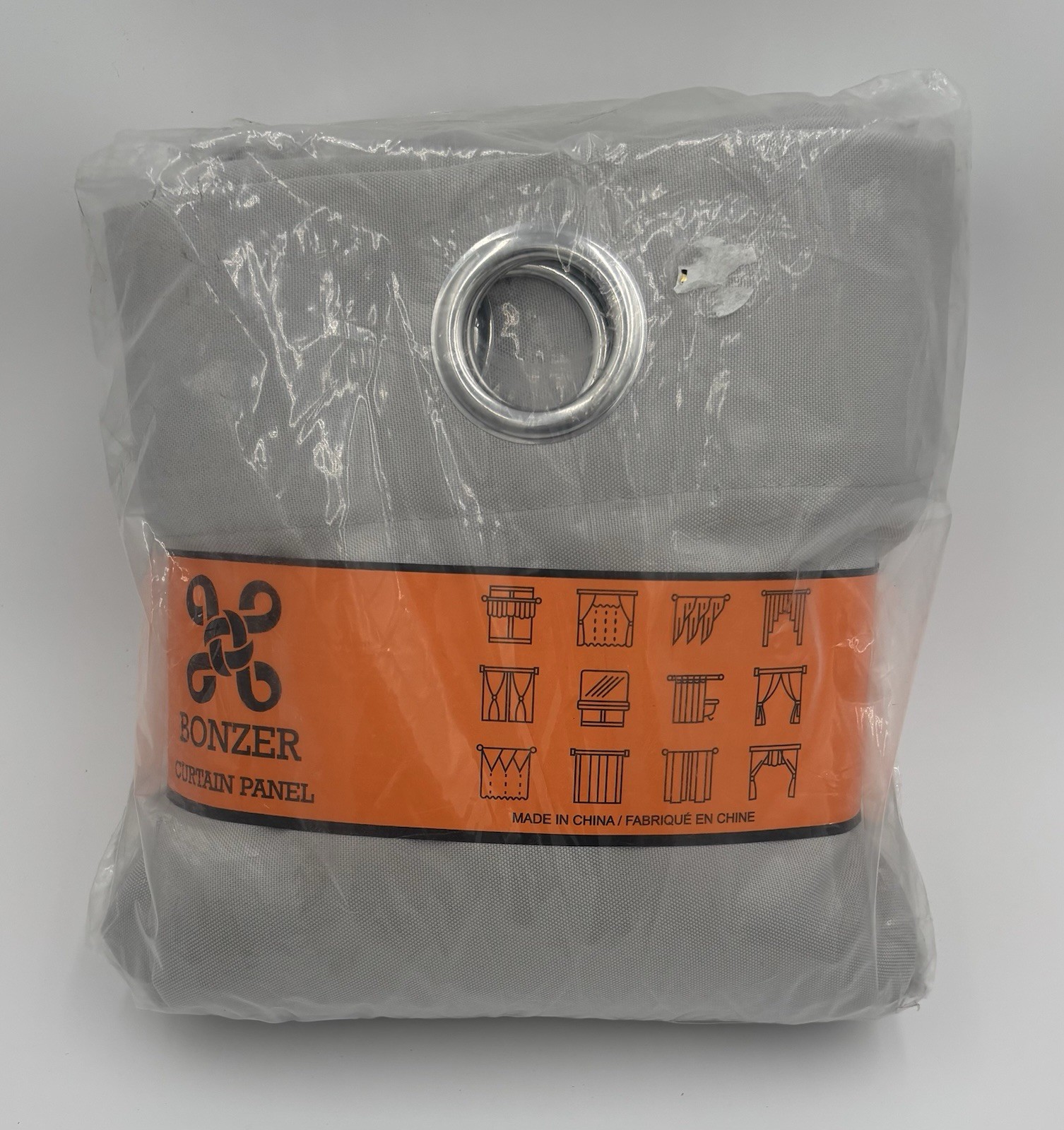 Bonzer Waterproof Outdoor One (1) Curtain Panel -NEW IN PACKAGE