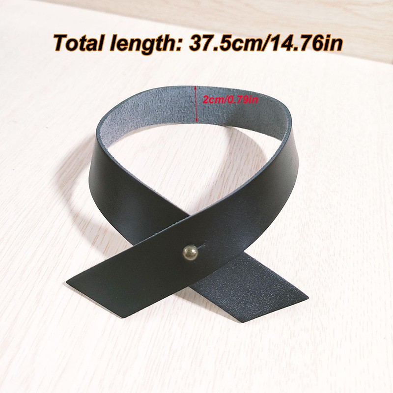Upgraded Reliable Stable Compact Hole-Free Nordic Style Leather Curtain Tiebacks