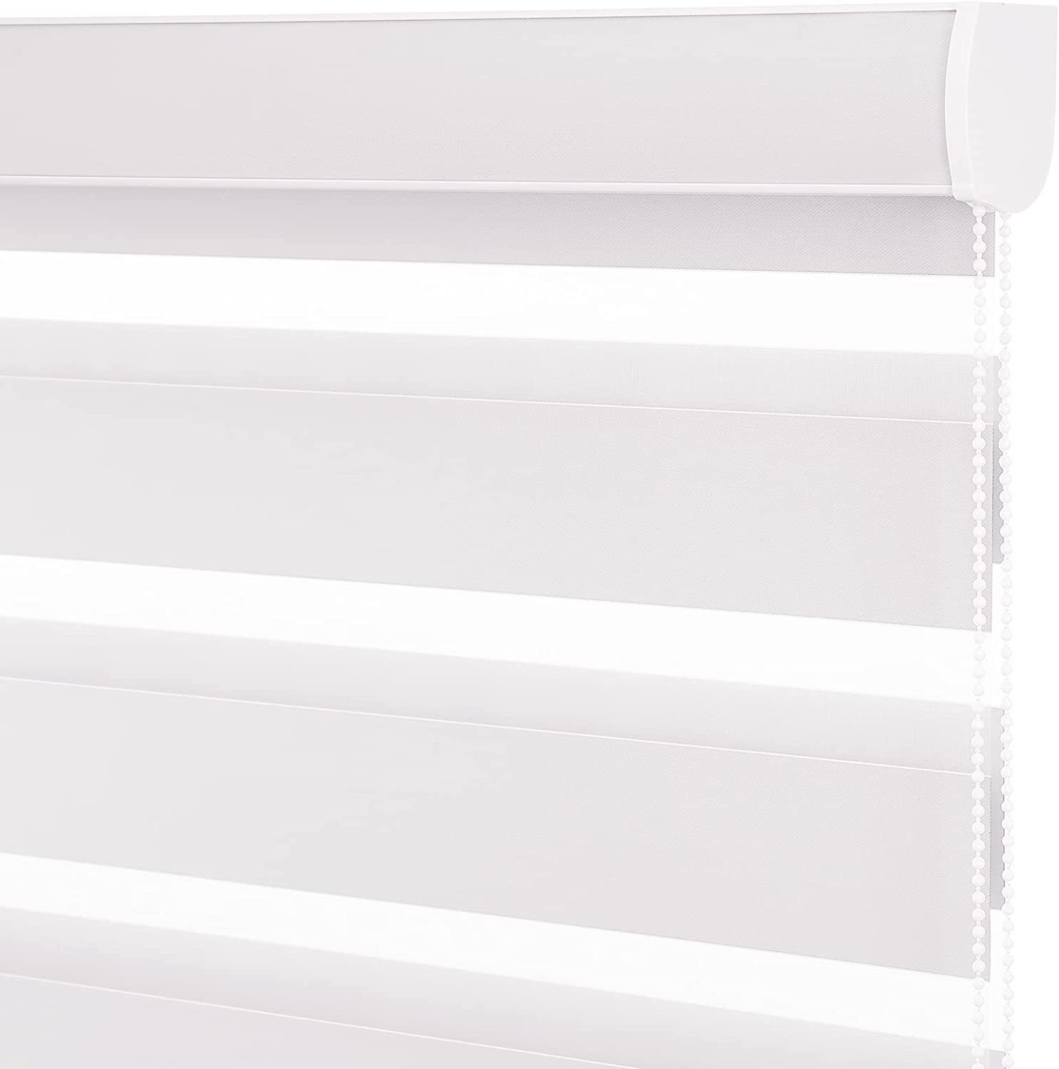 CUSTOM CUT Zebra Dual Day and Night Roller Blinds Horizontal Window Shade Blind