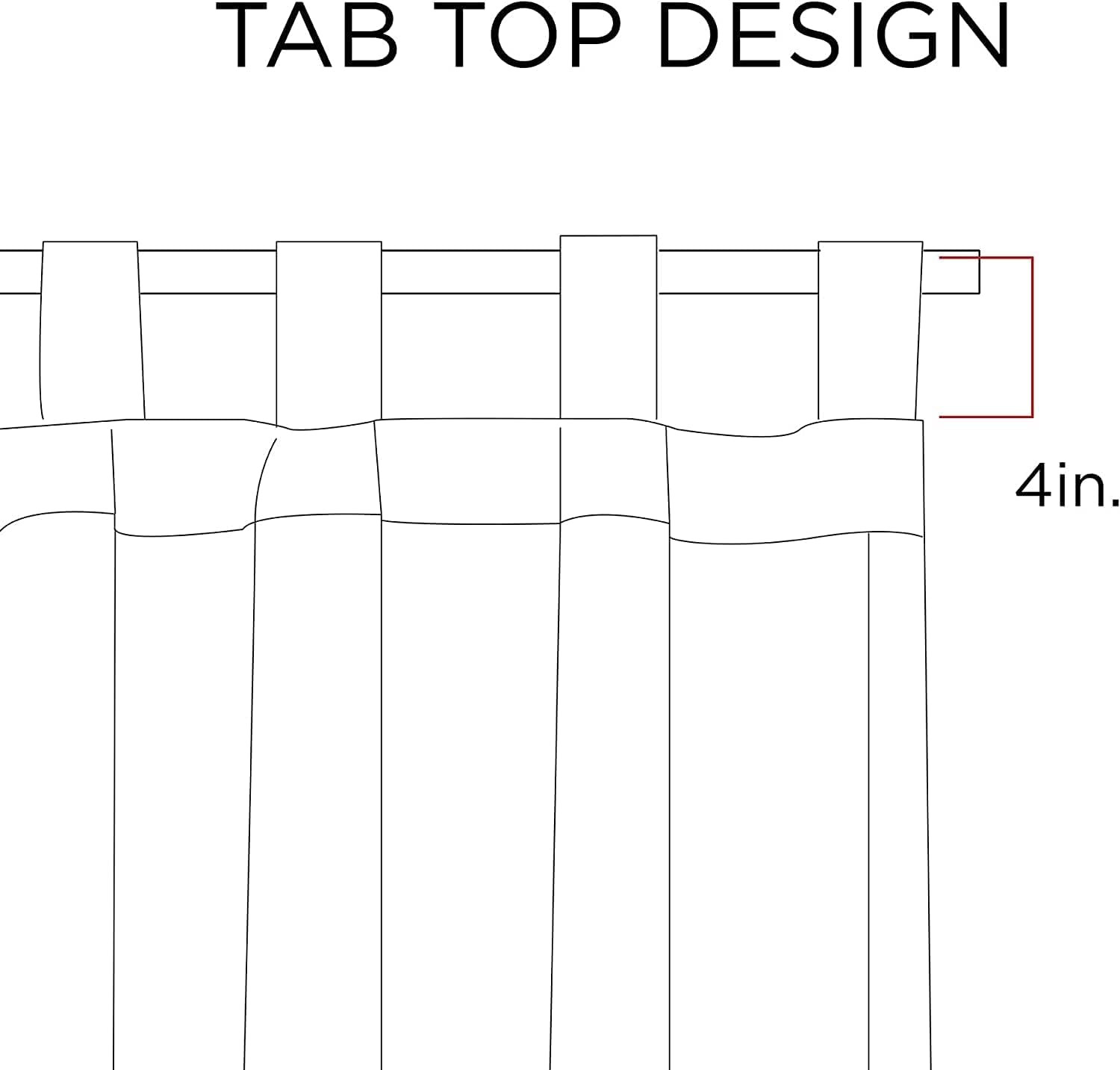 Elegant Andora White Finish Window Curtain MP40-718 for Stylish Interiors