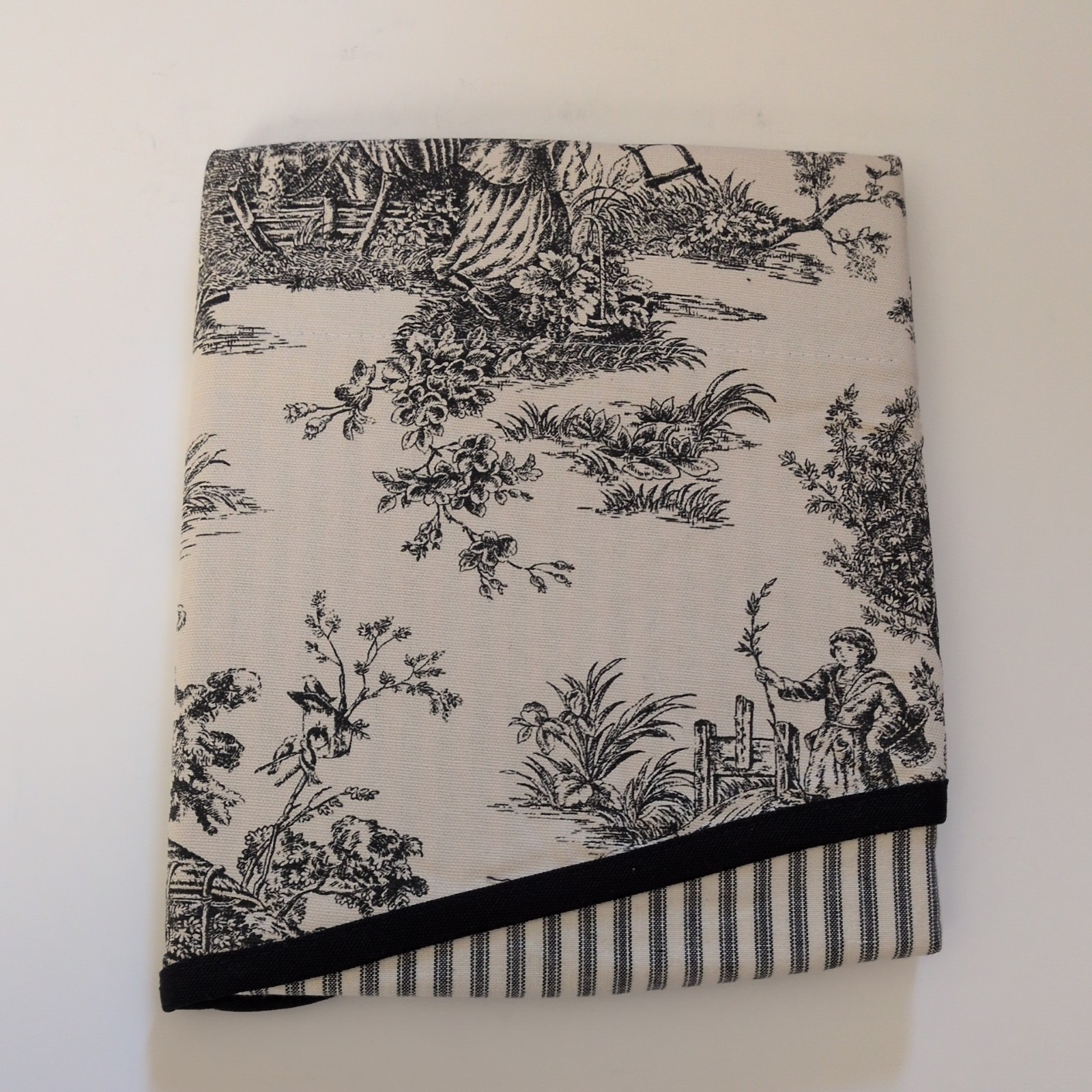 Waverly Garden Room Double Layer Ascot Valance Wellington Country Toile 60″x 21″