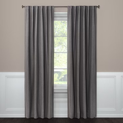 Threshold Blackout Aruba Window Curtain Panel Traditional OEKO-TEX