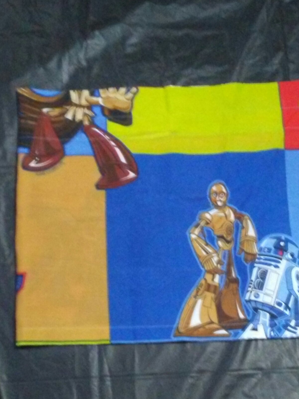 Star Wars Characters Window Valance 83.5″x 16.5″ MultiColored by Dan Rivers USA