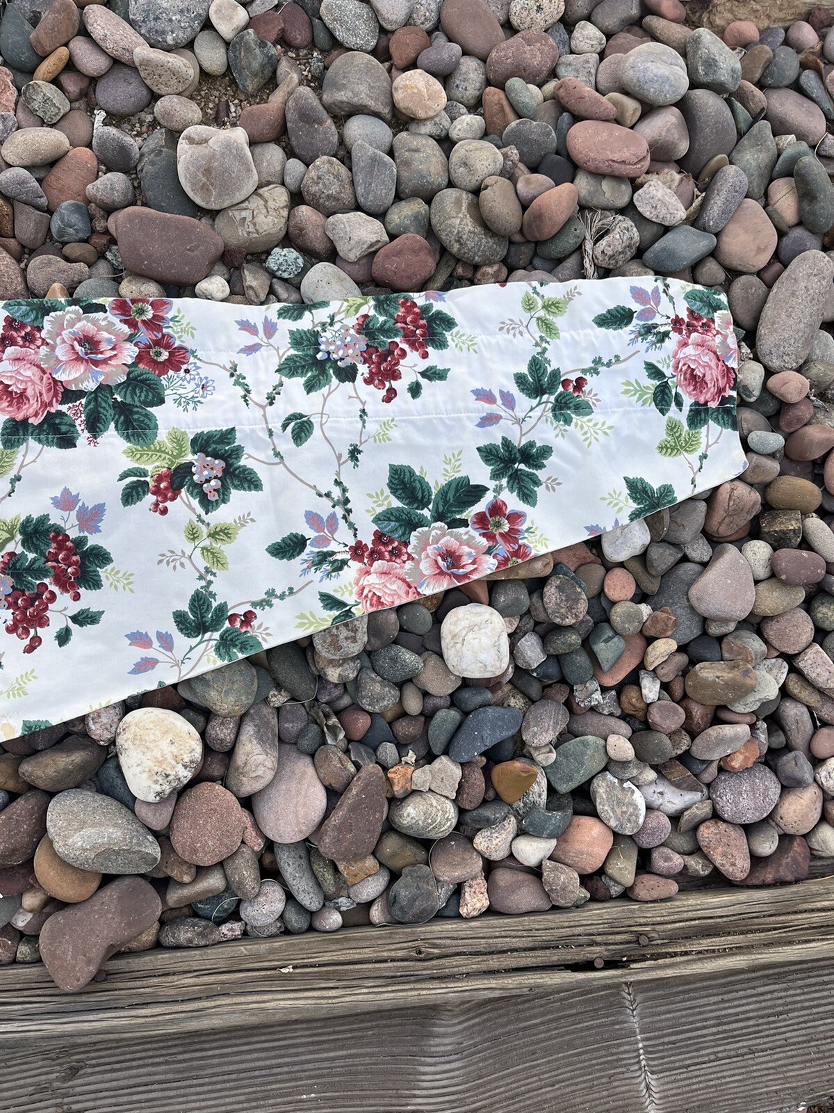 WAVERLY Pleasant Valley French Country Floral VALANCE 74 X 19 Ascot (5 Avail)
