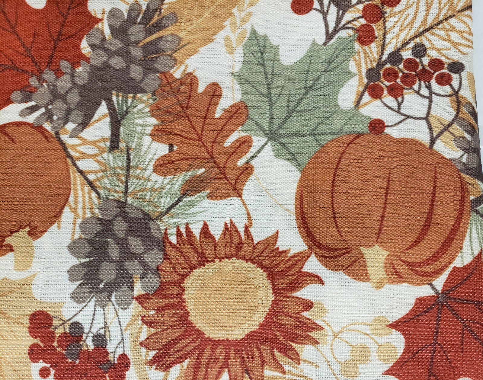 3pc Curtains Set:2 Tiers(27″x36″) &Valance(54″x15″) ELEGANT AUTUMN, FALL,Sunrise