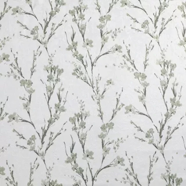 Regal Home Ayden Blossom Grommet Top Energy Saving Blackout Curtain Panel 50X63