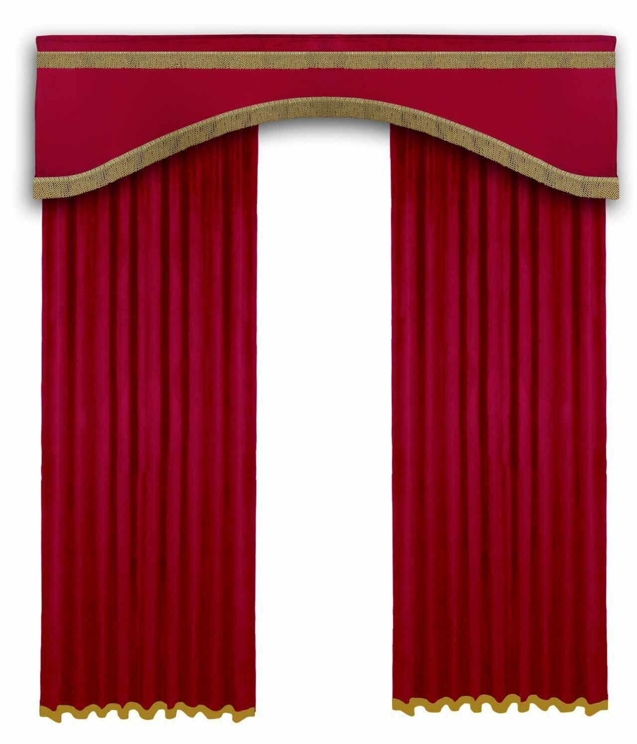 Saaria Home Theater Door Way Curtains size – 5’W x 8’H (9oz)