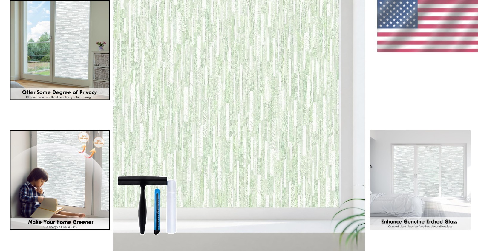 Privacy Film for Glass Windows – Easy Install, UV Protection
