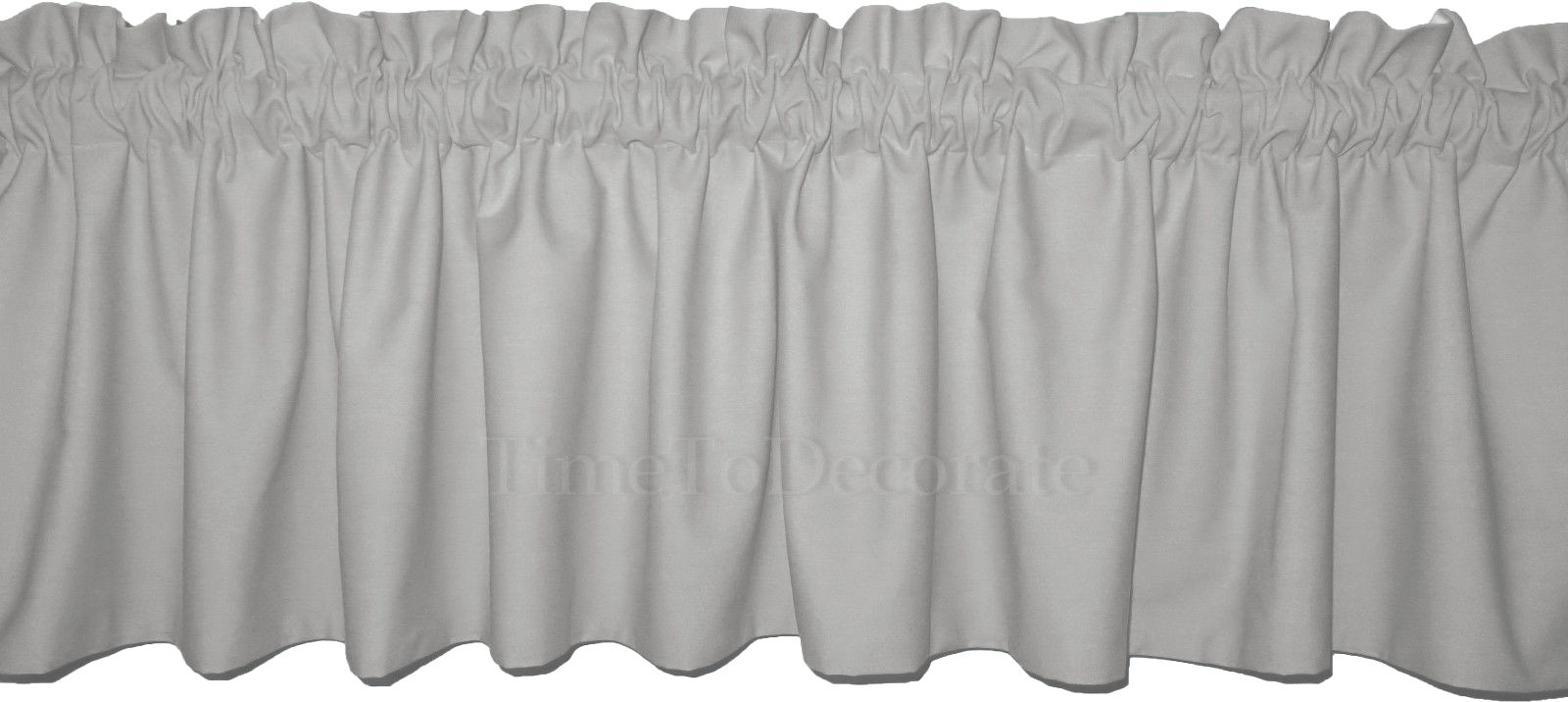❤Nw 40″- 60″-80″ solid GRAY navy PEACH yellow PURPLE light weight fabric VALANCE