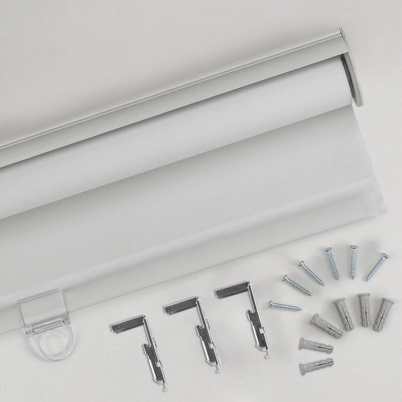 Cordless Light Filtering Roller Shade Slow Release Window Treatment 47×72 Inches