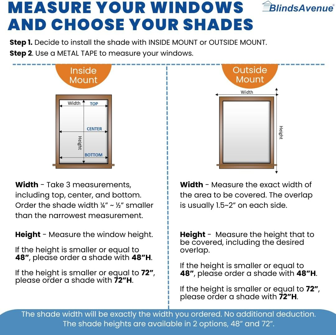 Light Filtering Cellular Honeycomb Shade, 34″ W x 48″ H, White